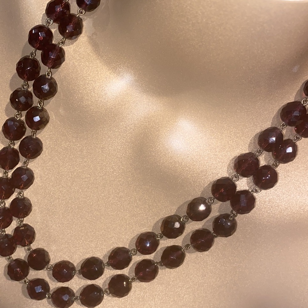 Gorgeous beaded long Necklace with clasp - Picture 5 of 7